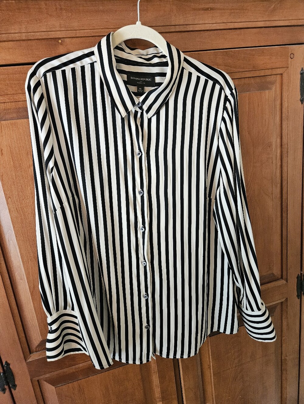 Banana Republic Black And White Tunic
